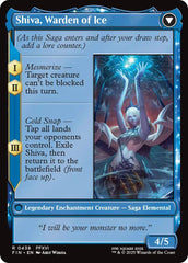 Jill, Shiva's Dominant // Shiva, Warden of Ice (Extended Art) [FINAL FANTASY] | Gamers Paradise