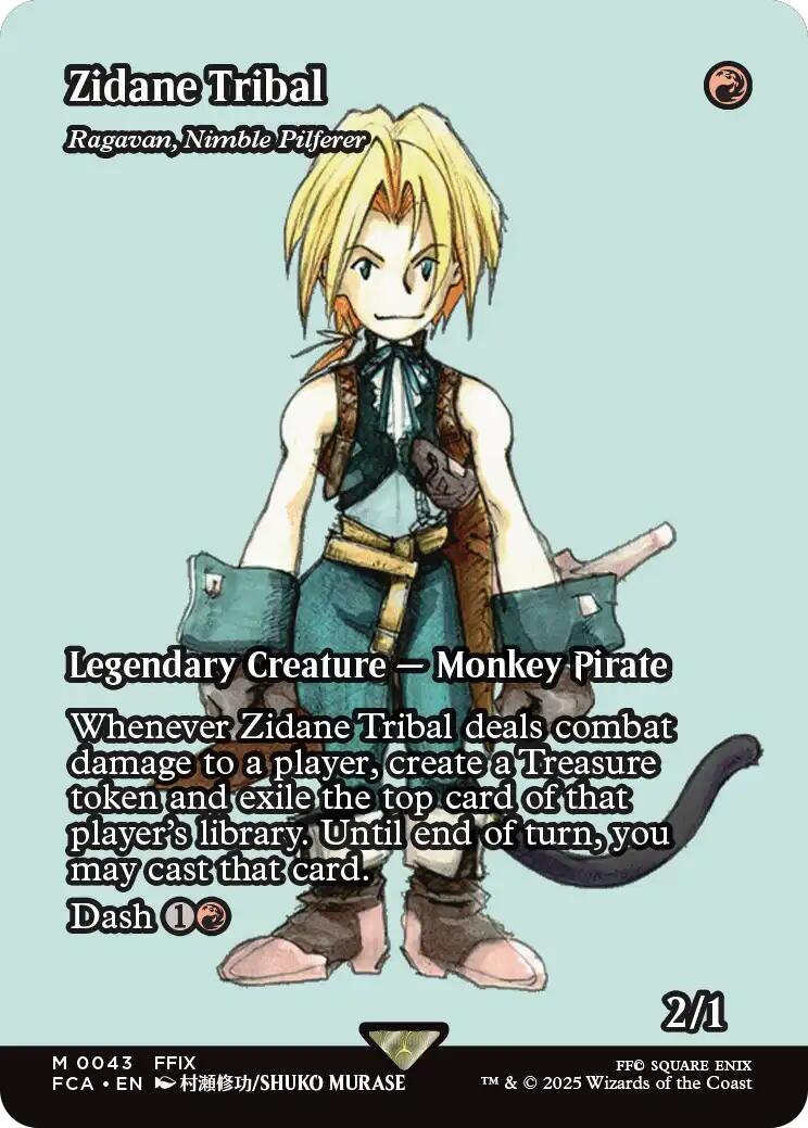 Zidane Tribal - Ragavan, Nimble Pilferer (Showcase) [FINAL FANTASY : Through the Ages] | Gamers Paradise