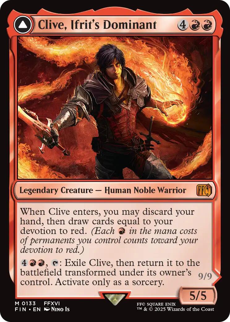 Clive, Ifrit's Dominant // Ifrit, Warden of Inferno [FINAL FANTASY] | Gamers Paradise