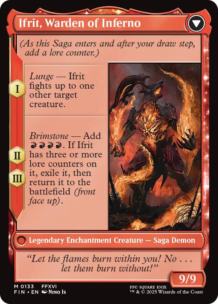 Clive, Ifrit's Dominant // Ifrit, Warden of Inferno [FINAL FANTASY] | Gamers Paradise