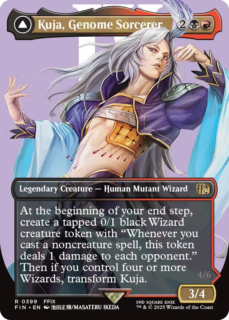 Kuja, Genome Sorcerer // Trance Kuja, Fate Defied (Borderless) [FINAL FANTASY] | Gamers Paradise