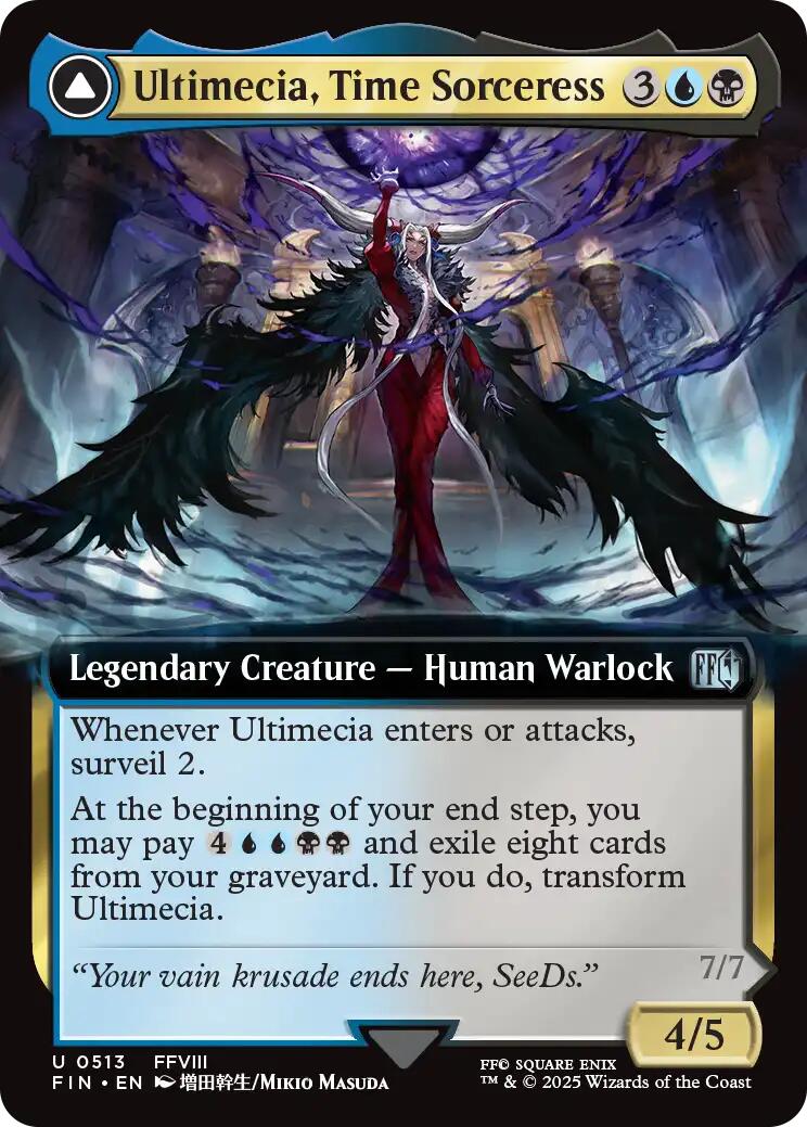 Ultimecia, Time Sorceress // Ultimecia, Omnipotent (Extended Art) [FINAL FANTASY] | Gamers Paradise
