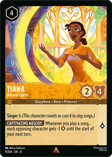 Tiana - Natural Talent (9/204) [Reign of Jafar] | Gamers Paradise