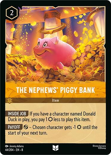 The Nephews' Piggy Bank (44/204) [Reign of Jafar] | Gamers Paradise