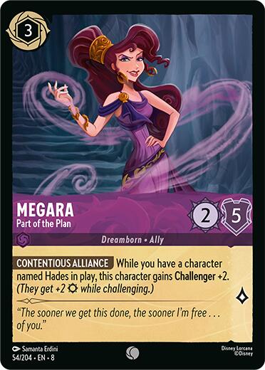 Megara - Part of the Plan (54/204) [Reign of Jafar] | Gamers Paradise