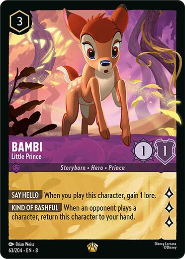 Bambi - Little Prince (63/204) [Reign of Jafar] | Gamers Paradise
