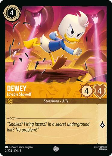 Dewey - Lovable Showoff (2/204) [Reign of Jafar] | Gamers Paradise