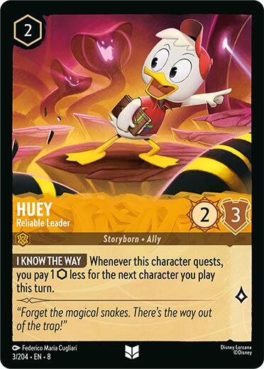 Huey - Reliable Leader (3/204) [Reign of Jafar] | Gamers Paradise
