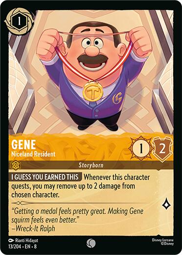 Gene - Niceland Resident (13/204) [Reign of Jafar] | Gamers Paradise