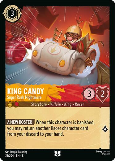 King Candy - Sugar Rush Nightmare (23/204) [Reign of Jafar] | Gamers Paradise