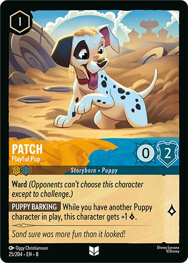 Patch - Playful Pup (25/204) [Reign of Jafar] | Gamers Paradise