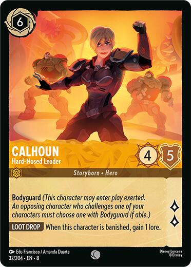 Calhoun - Hard-Nosed Leader (32/204) [Reign of Jafar] | Gamers Paradise