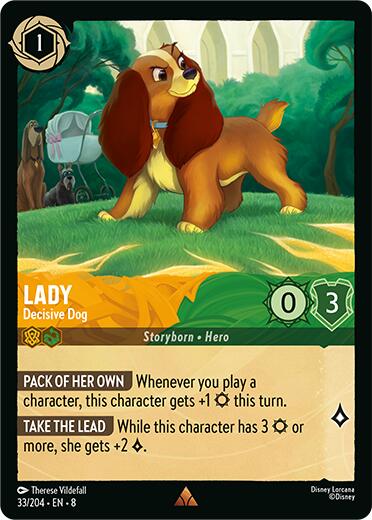 Lady - Decisive Dog (33/204) [Reign of Jafar] | Gamers Paradise