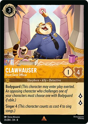 Clawhauser - Front Desk Officer (35/204) [Reign of Jafar] | Gamers Paradise