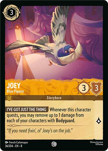 Joey - Blue Pigeon (36/204) [Reign of Jafar] | Gamers Paradise