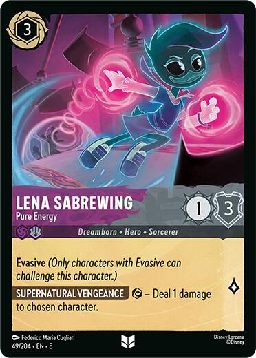 Lena Sabrewing -- Pure Energy (49/204) [Reign of Jafar] | Gamers Paradise