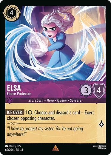 Elsa - Fierce Protector (60/204) [Reign of Jafar] | Gamers Paradise