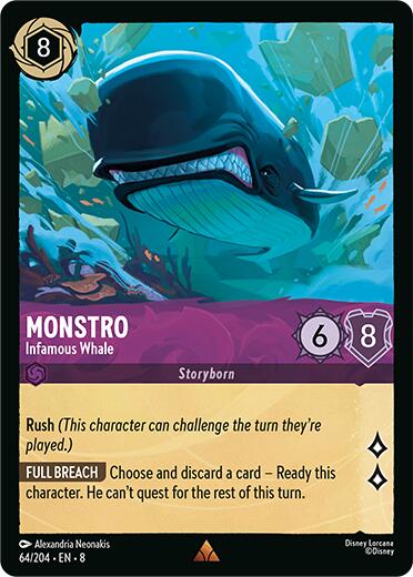 Monstro - Infamous Whale (64/204) [Reign of Jafar] | Gamers Paradise