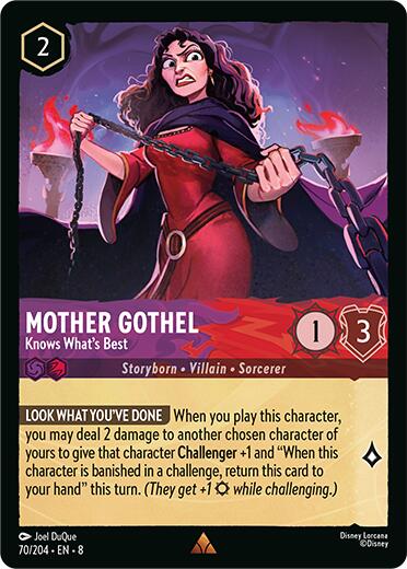 Mother Gothel - Knows What's Best (70/204) [Reign of Jafar] | Gamers Paradise