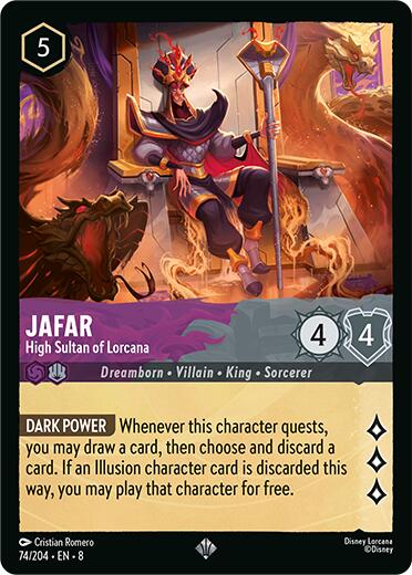 Jafar - High Sultan of Lorcana (74/204) [Reign of Jafar] | Gamers Paradise