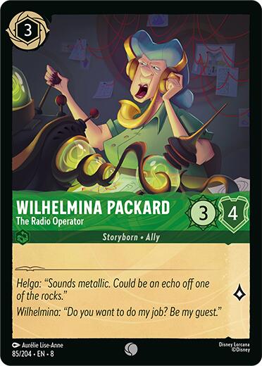 Wilhelmina Packard - The Radio Operator (85/204) [Reign of Jafar] | Gamers Paradise