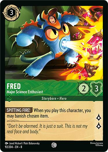 Fred - Major Science Enthusiast (92/204) [Reign of Jafar] | Gamers Paradise
