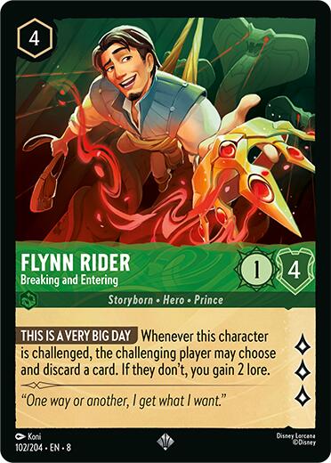 Flynn Rider - Breaking and Entering (102/204) [Reign of Jafar] | Gamers Paradise