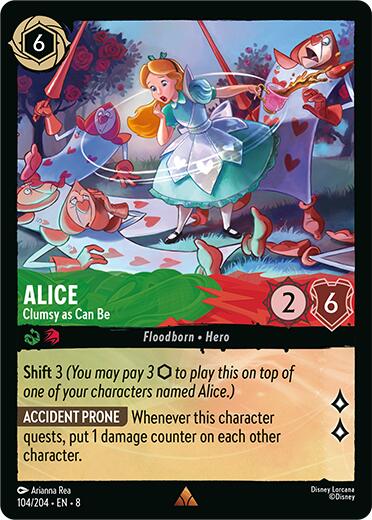 Alice - Clumsy as Can Be (104/204) [Reign of Jafar] | Gamers Paradise