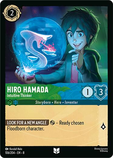 Hiro Hamada - Intuitive Thinker (106/204) [Reign of Jafar] | Gamers Paradise