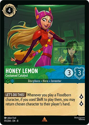 Honey Lemon - Costumed Catalyst (111/204) [Reign of Jafar] | Gamers Paradise