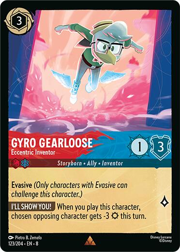 Gyro Gearloose - Eccentric Inventor (123/204) [Reign of Jafar] | Gamers Paradise
