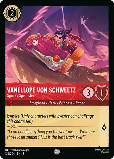 Vanellope Von Schweetz - Spunky Speedster (124/204) [Reign of Jafar] | Gamers Paradise