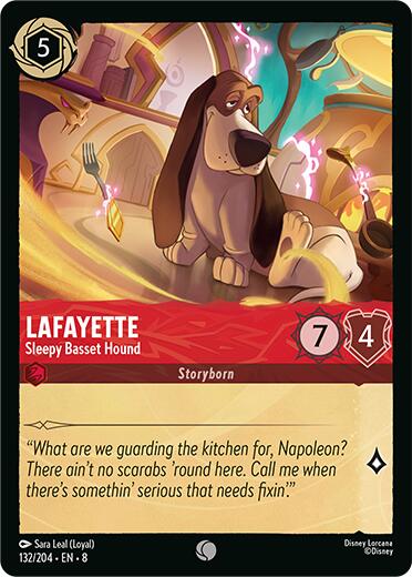 Lafayette - Sleepy Basset Hound (132/204) [Reign of Jafar] | Gamers Paradise