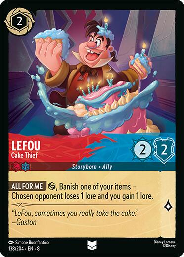 LeFou - Cake Thief (138/204) [Reign of Jafar] | Gamers Paradise