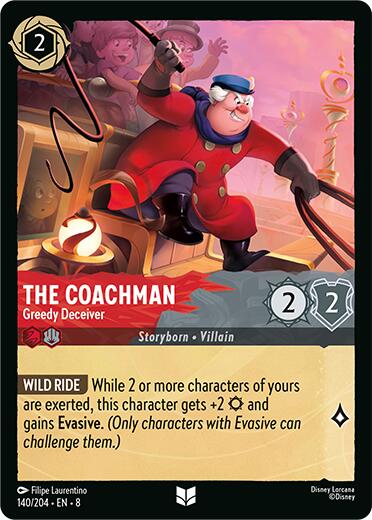 The Coachman - Greedy Deceiver (140/204) [Reign of Jafar] | Gamers Paradise