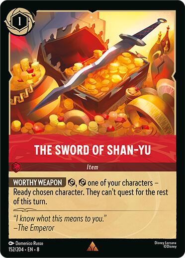 The Sword of Shan Yu (152/204) [Reign of Jafar] | Gamers Paradise