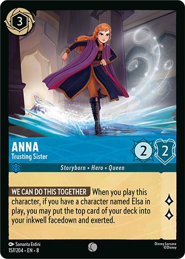 Anna - Trusting Sister (157/204) [Reign of Jafar] | Gamers Paradise