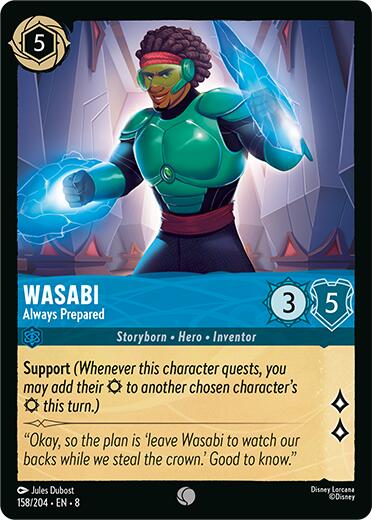 Wasabi - Always Prepared (158/204) [Reign of Jafar] | Gamers Paradise