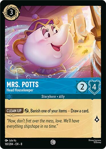 Mrs.Potts - Head Housekeeper (161/204) [Reign of Jafar] | Gamers Paradise