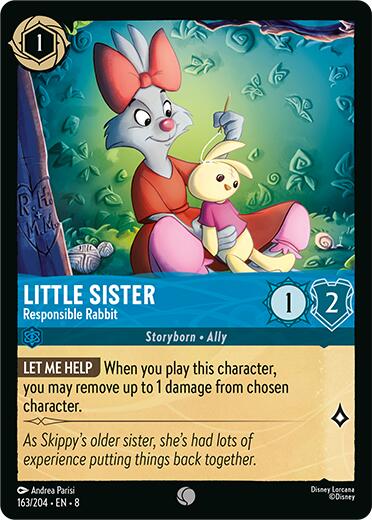 Little Sister - Responsible Rabbit (163/204) [Reign of Jafar] | Gamers Paradise