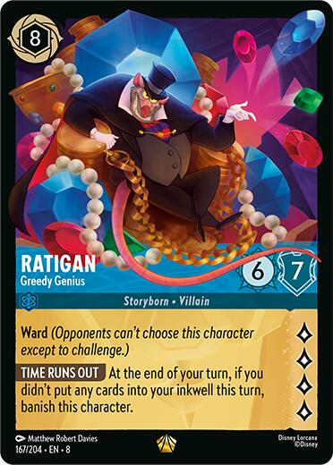 Ratigan - Greedy Genius (167/204) [Reign of Jafar] | Gamers Paradise