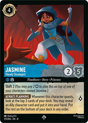 Jasmine - Steady Strategist (171/204) [Reign of Jafar] | Gamers Paradise