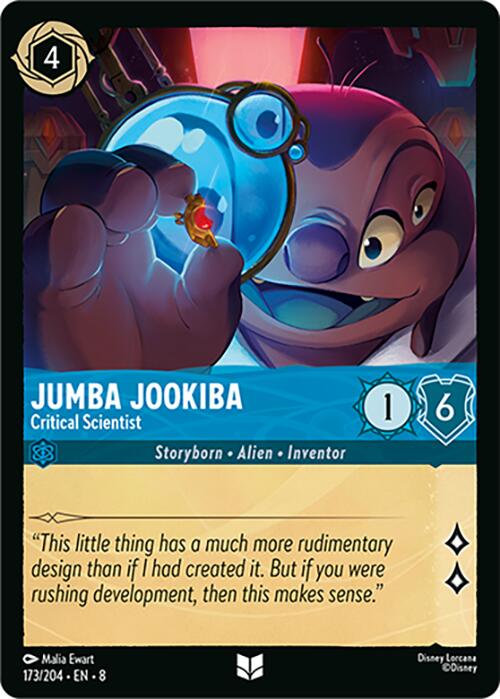 Jumba Jookiba - Critical Scientist (173/204) [Reign of Jafar] | Gamers Paradise