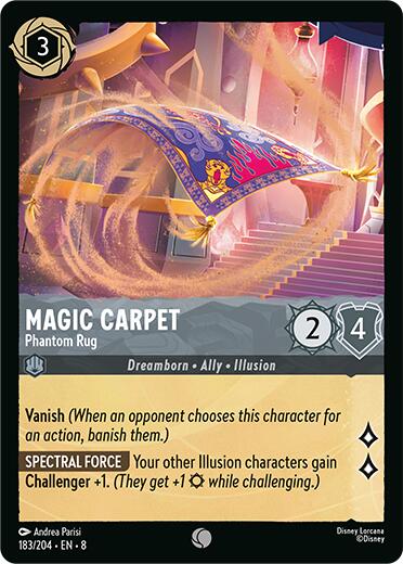 Magic Carpet - Phantom Rug (183/204) [Reign of Jafar] | Gamers Paradise