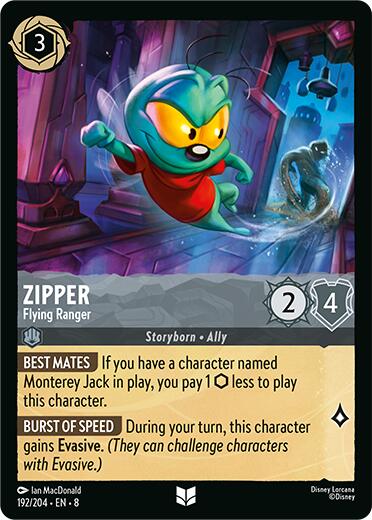 Zipper - Flying Ranger (192/204) [Reign of Jafar] | Gamers Paradise