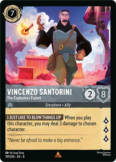 Vincenzo Santorini - The Explosives Expert (197/204) [Reign of Jafar] | Gamers Paradise