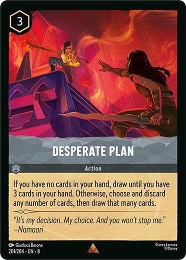 Desperate Plan (201/204) [Reign of Jafar] | Gamers Paradise