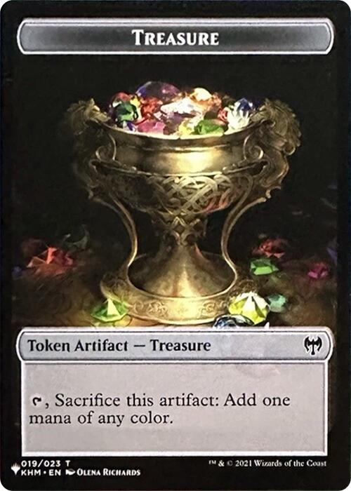 Treasure // Egg Double-Sided Token [Secret Lair Drop Series] | Gamers Paradise