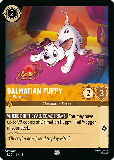 Dalmatian Puppy - Tail Wagger (38/204) [Reign of Jafar] | Gamers Paradise