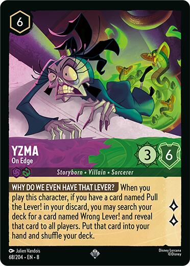 Yzma - On Edge (68/204) [Reign of Jafar] | Gamers Paradise